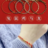 Year of the Rabbit Red Rope Bracelet for Tai Sui Resolution