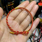 Year of the Rabbit Red Rope Bracelet for Tai Sui Resolution