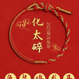 Year of the Rabbit Red Rope Bracelet for Tai Sui Resolution