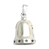 Ride To Live, Live To Ride Eagle Stars Biker Pendant