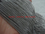 20m Bulk Stainless Steel Thin Link Chain Jewelry Finding DIY