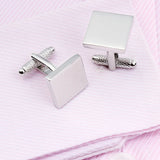 Men's Wedding Cufflinks Set with Knot Design
