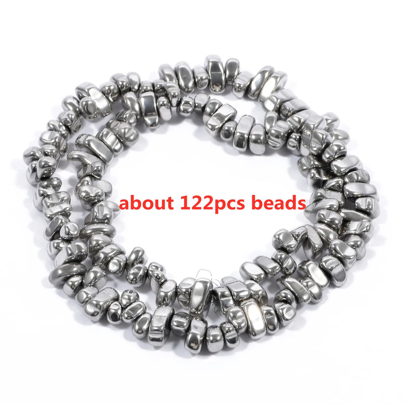 AAA+ Plated Hematite Beads for Jewelry Making