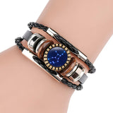 Retro 12 Constellation Leather Bracelet Student Mori Bracelet