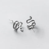 Wave Snake Clip On Cuff Earrings Ear-Bone C-G7300