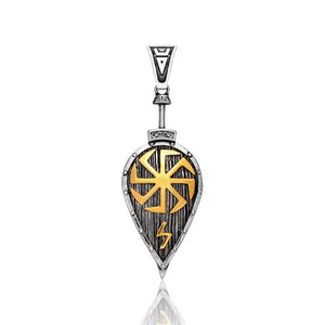 Slavic Necklace For Men Stainless Steel Viking Pendant Jewelry