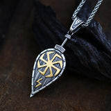 Slavic Necklace For Men Stainless Steel Viking Pendant Jewelry