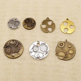 Steampunk Wheel Gear Solar System Charms Pendant DIY Craft Supplies