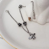 925 Silver Crown Bee Bracelet Fine Jewelry