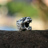 999 Silver Lion Tiger Charms Pendant Jewelry DIY Findings