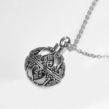 Retro Ball Antique Cremation Necklace Keepsake Ashes Urn