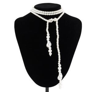 Vintage Baroque Pearl Choker Necklace