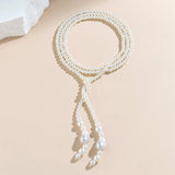 Vintage Baroque Pearl Choker Necklace