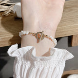 Baroque Shape Freshwater Pearl Clavicle Chain Necklace