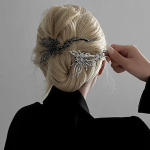 Retro Butterfly Hairpin Punk Hair Sticks