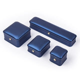 Retro Plane PU Leather Jewelry Packaging Box