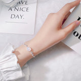 925 Silver Moonstone Bracelet for Women Wedding