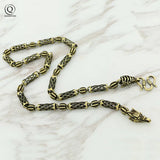 Vintage Dragon Head Chain Necklace for Men