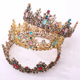 Large Crown Baroque Wedding Hair Accessory