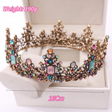 Large Crown Baroque Wedding Hair Accessory