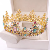 Large Crown Baroque Wedding Hair Accessory