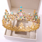 Large Crown Baroque Wedding Hair Accessory