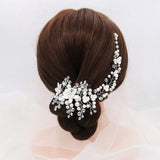Retro Bride Wedding Head-dress Photo Studio Photography