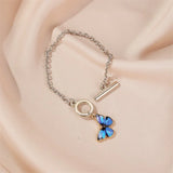 Vintage Butterfly Bracelet for Women Boho Bridesmaid Indian Jewelry