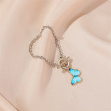 Vintage Butterfly Bracelet for Women Boho Bridesmaid Indian Jewelry