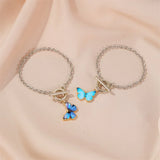 Vintage Butterfly Bracelet for Women Boho Bridesmaid Indian Jewelry