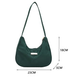 Retro Casual Totes Shoulder Bag Nylon Chain Handbags for Women