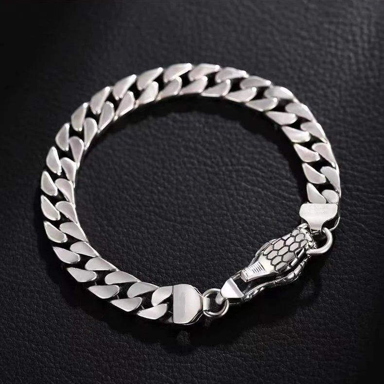 Retro Chain Bracelet Men's Hip Hop Snake Niche Accessories