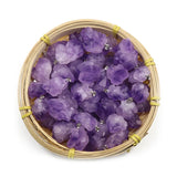 Amethyst Birthstone Pendant Raw Crystal Reiki Healing