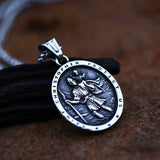 Christian Sacred Heart of Jesus Cross Pendant Necklace