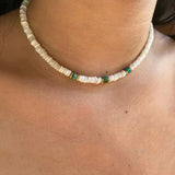 Retro Shell Turquoise Necklace Mix and Match
