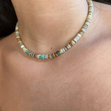 Retro Shell Turquoise Necklace Mix and Match