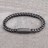 Men's Punk Chain Bracelet Stainless Steel Wristband