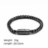 Men's Punk Chain Bracelet Stainless Steel Wristband