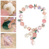Colorful Crystal Beaded Bracelet Women Jewelry Girls