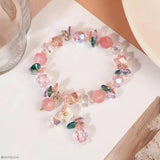 Colorful Crystal Beaded Bracelet Women Jewelry Girls