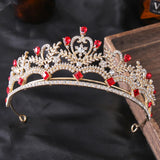 Retro Crown Tiara Baroque Crown Performance Hair Accessories