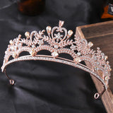 Retro Crown Tiara Baroque Crown Performance Hair Accessories