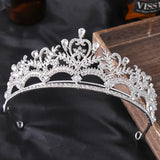 Retro Crown Tiara Baroque Crown Performance Hair Accessories