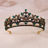 Retro Crown Tiara Baroque Crown Performance Hair Accessories