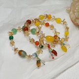 Natural Stone Bracelets Women Jewelry Retro Crystal Ethnic Style