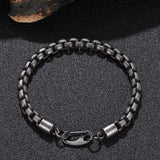 Cuban Link Chain Stainless Steel Bracelet Men Punk Jewelry GS0070