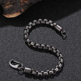 Cuban Link Chain Stainless Steel Bracelet Men Punk Jewelry GS0070