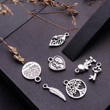 Alloy Plating Ancient Silver Small Pendant Mixed 150g