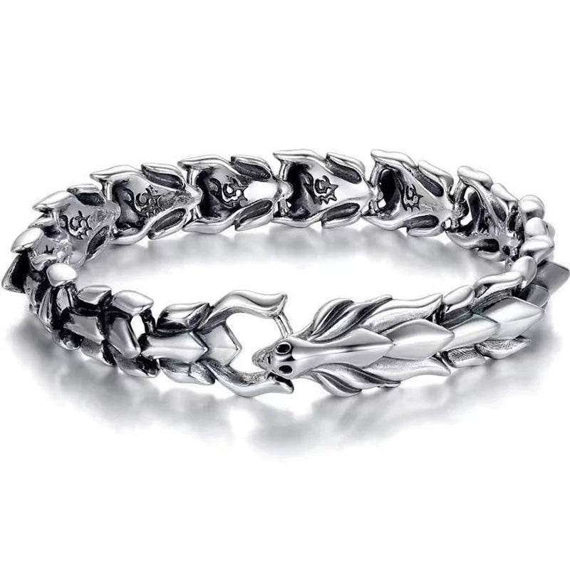Retro Keel Bracelet Couple Hip Hop Bracelet Jewelry
