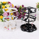 Retro Ear Drop Earring Display Stand with Rotating Rack